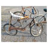 3 Vintage Bikes, Banana seat, Cruiser, Schwinn