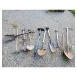 Various lot of Yard Garden Tools