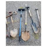 Various lot of Yard Garden Tools