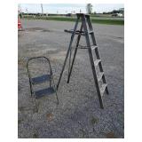 Painting step Ladder and folding Step Stool
