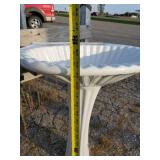 Beautiful Shell Style Sink and base