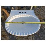 Beautiful Shell Style Sink and base