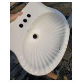 Beautiful Shell Style Sink and base