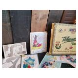 Vintage Lot of Various Greeting Cards, some with writing in them