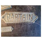 Fun Snarky Heavy duty Metal Door emblems