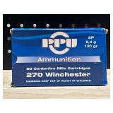 PPU .270 Winchester 20 Rounds
