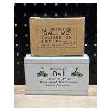 Ball M2 .30-06 Caliber Bullets 28 Rounds