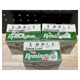Remington 12 Gauge Shotgun Shells 2 Full Boxes and 1 Partial