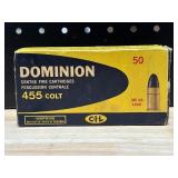 .455 Colt 50 Rounds (Webley)
