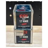 CCI .17 HMR Jacketed Hollow Point 77 Rounds