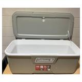 Coleman 316 Series 150QT Hard Chest Cooler, Silver Ash