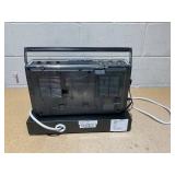 ION Retro Glow Bluetooth Cassette/Radio Boom Box with LED Lights, Translucent, RETROGLOWXUS DEMO MODEL