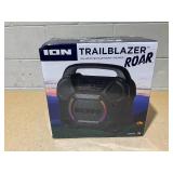 ION Trailblazer Roar Wireless Bluetooth All-Weather Speaker, Water Resistant, Black