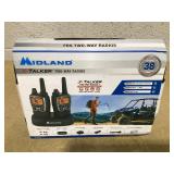 Midland X-Talker T71VP3 FRS Two-Way Radio bundle 38-mile, Walkie Talkies, 36 Channels, Black