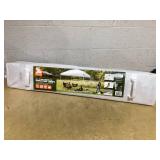 Ozark Trail Simple Push Straight Leg Instant Canopy, White, 10 ft x 10 ft