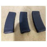 LOT OF 3 PMAG® 30 AR/M4 GEN M2 MOE