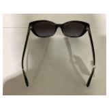 Coach HC8365U Universal Fit Sunglasses, Black/Transparent Grey/Grey Gradient, 55 mm