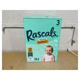 Rascals DIAPERS Size 3 184 Count