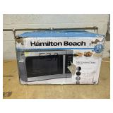 Hamilton Beach 1.6 Cu ft Sensor Cook Countertop Microwave Oven in Stainless Steel