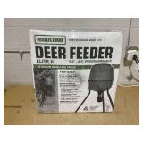 Moultrie MFG-13449 Elite II 30 Gallon Spin Cast Deer Auto Feeder Tripod