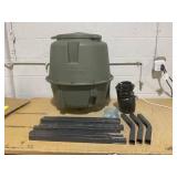 Moultrie MFG-13449 Elite II 30 Gallon Spin Cast Deer Auto Feeder Tripod