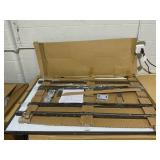 Costway 48"x36" Mobile Magnetic Double-Sided Reversible Whiteboard Height Adjust