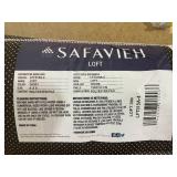 SAFAVIEH Loft Kalya Solid Machine Washable Area Rug, Ivory, 4
