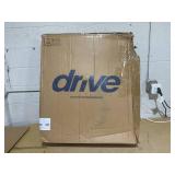 Drive Medical Blue Streak Wheelchair with Flip Back Desk Arms, Elevating Leg Rests
