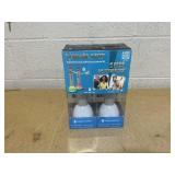 Singing Machine SMM478 2-Pk. Duet Karaoke Microphones with Portable Bluetooth Speaker