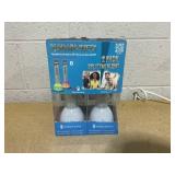 Singing Machine SMM478 2-Pk. Duet Karaoke Microphones with Portable Bluetooth Speaker