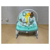 Bright Starts Wild Vibes Baby Infant to Toddler Rocker Chair with Vibrations Newborn Unisex