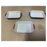LOT OF 3 STAUB 22" x 17" Baking Pan