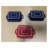 LOT OF 3 STAUB 22" x 17" Baking Pan