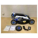 HART 40-Volt Cordless 18-inch Push Mower Kit, 6Ah Lithium-Ion Battery,