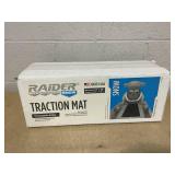Raider 13210 Black 54" x 18" Snowmobile Protection Trax Trailer Track Mat