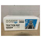 Raider 13210 Black 54" x 18" Snowmobile Protection Trax Trailer Track Mat