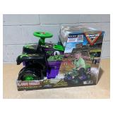 6V Grave Digger Ride on Car Monster Truck Monster Jam Graphics for Boys & Girls 18-36 Months