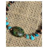 Mixed Gemstone and Turquoise Necklace Collection
