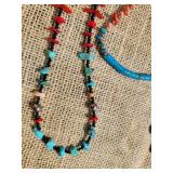 Mixed Gemstone, Ceramic and Turquoise Necklace Collection