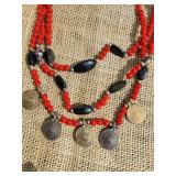 Berber Triple Strand Necklace