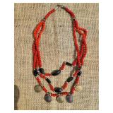 Berber Triple Strand Necklace