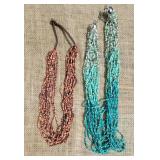 Collection of Beaded Necklaces * Bracelets and Earrings