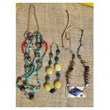Tribal Bold Bead Necklace Collection