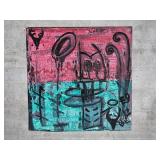 American Neo-Expressionist Fine Art - Greg Bivens (Eldritch Deer) -  Twins #4 (Pair)