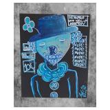 American Neo-Expressionist Fine Art - Greg Bivens (Eldritch Deer) -  NUDES  NUDES  NUDES