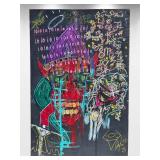 American Neo-Expressionist Fine Art - Greg Bivens (Eldritch Deer) -  It