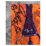 American Neo-Expressionist Fine Art - Greg Bivens (Eldritch Deer) -  Twins #1 & #2 (Pair)