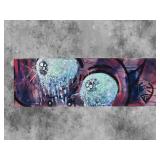 American Neo-Expressionist Fine Art - Greg Bivens (Eldritch Deer) -  Mad Eyes #2