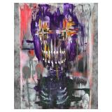 American Neo-Expressionist Fine Art - Greg Bivens (Eldritch Deer) -  Him