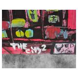 American Neo-Expressionist Fine Art - Greg Bivens (Eldritch Deer) -  City #4